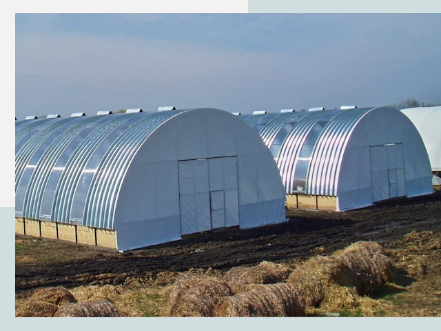 Сельскохозяйственные здания в Омске