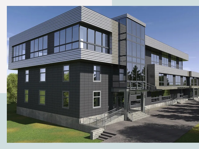 Административные здания в Омске