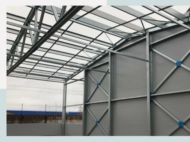 Каркасные ангары от СтальСтрой-Омс по цене от 622 руб.