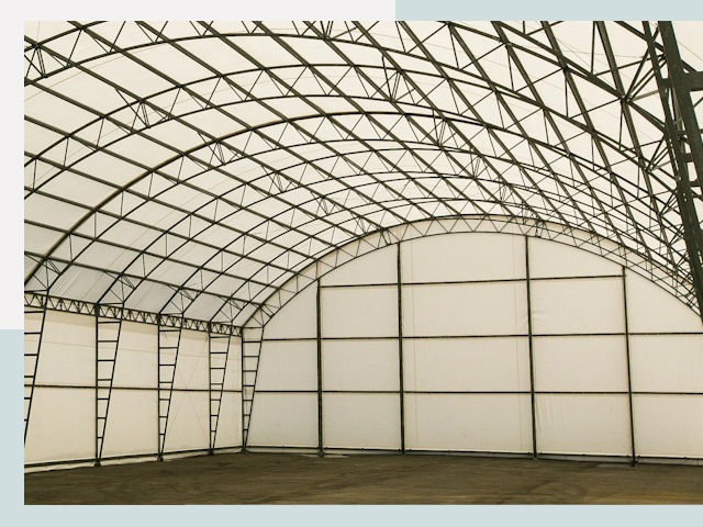 Арочные ангары от 622 руб. в Омск и Омская область