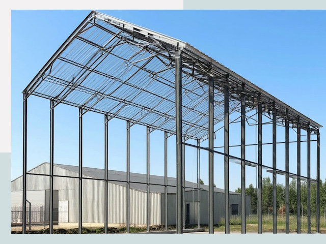 Прямо стенные ангары от СтальСтрой-Омс по цене 622 руб.