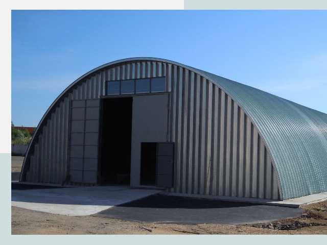 Сборные ангары по цене от 622 руб. в Омск