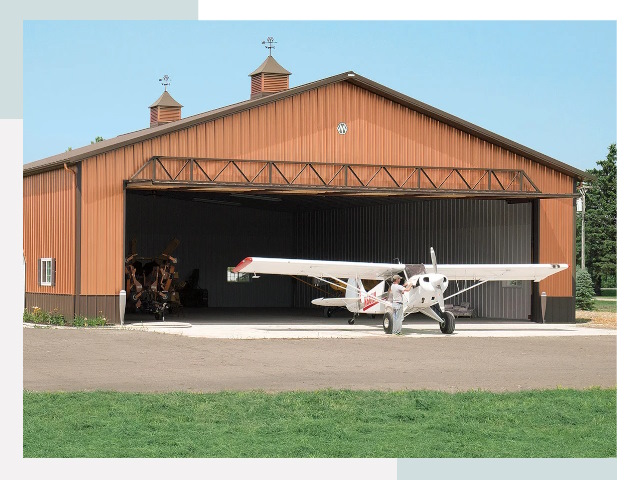 Ангары для самолетов в Омске