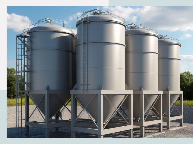 Металлические силосы от СтальСтрой-Омс по цене 622 руб.