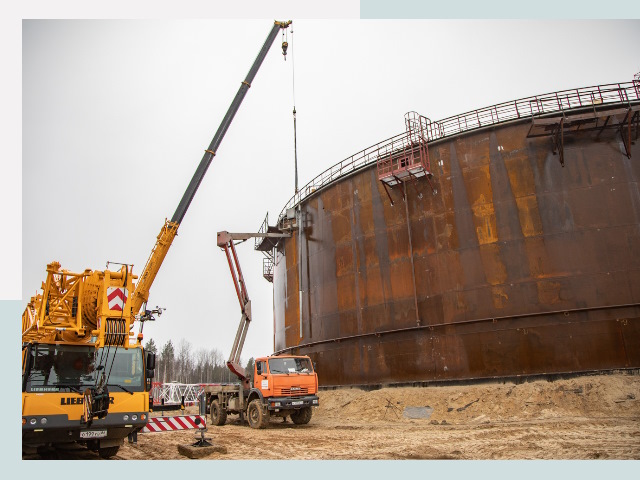 Монтаж резервуаров в Омске от 622 руб. за м³