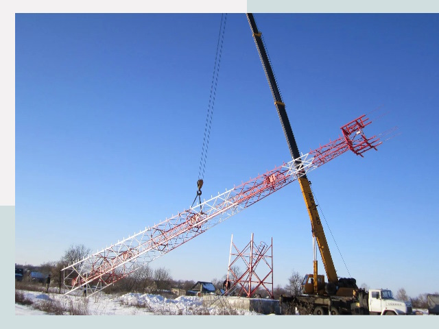 Строительство башен связи в Омске от 622 руб.