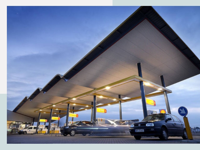 Навесы для АЗС в Омск от 622 руб. - Защита и комфорт