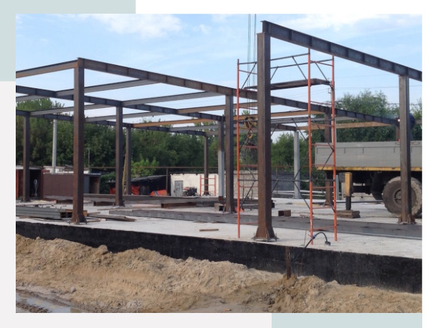 Фундамент для ангаров в Омске