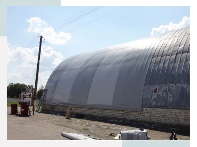 Ремонт ангаров в Омске