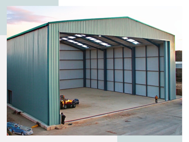 Строительство ангаров в Омске